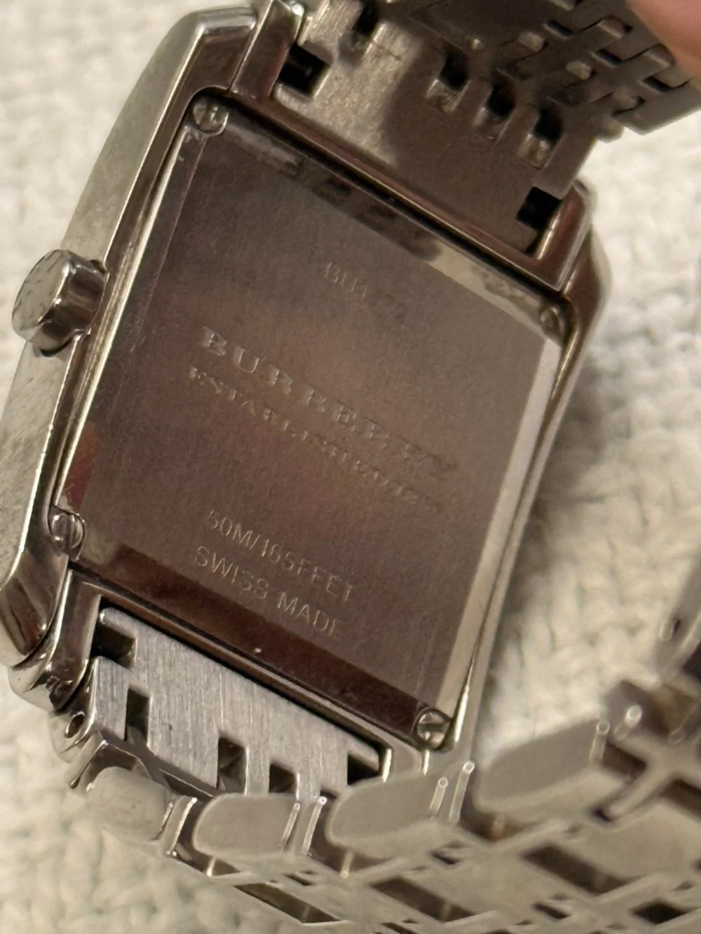 Burberry Silver Stainless Steel Wrist Watch #19